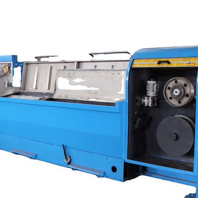 Cable manufacturing industry factory direct price 8mm electric wire and copper wire iron bar direct purlin machine with inline annealing 14 dies cable drawing machine