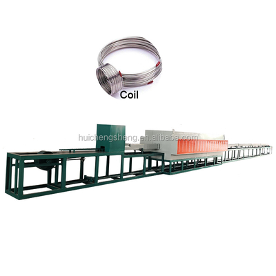 Mesh Belt Stainless Steel Continuous Coil Heat Treatment Furnace Bright Annealing Manufacturer